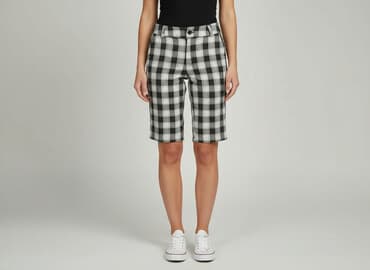 krótkie spodenki z kokardą: Szorty damskie, rozmiar S — 6