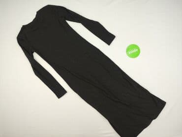 czarna sukienka z długim rękawem sinsay: Sinsay, Sukienka damska, rozmiar XS — 3