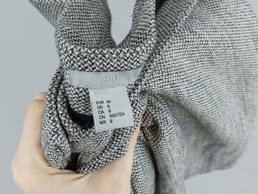 krótkie spodenki do grubych rajstop: H&M, Spodnie materiałowe damskie, rozmiar M — 4