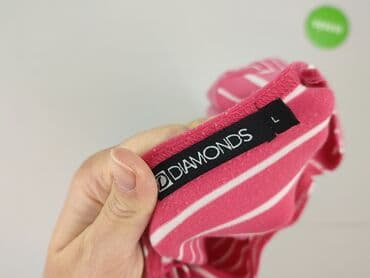 bluzki w paski z serduszkiem: Bluzka damska, rozmiar L — 4