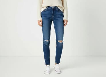 psi patrol ubrania h m: H&M, Jeansy damskie, rozmiar XS — 1