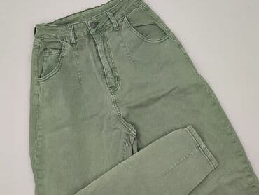 zielone jeansy damskie: Jeansy damskie, rozmiar XS — 1