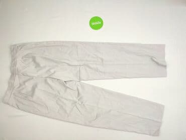 jeansy straight stradivarius: Material trousers for women, size 2XL (EU 44) — 3
