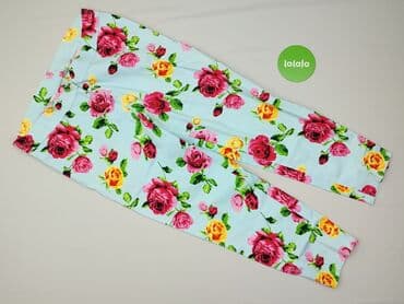 teczowe rajstopy: Spodnie materiałowe damskie, rozmiar XL — 2