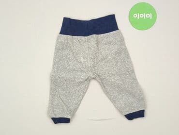 krótkie spodenki niemowlęce 74: Sweatpants, Lupilu, 3-6 months, condition - Good — 3