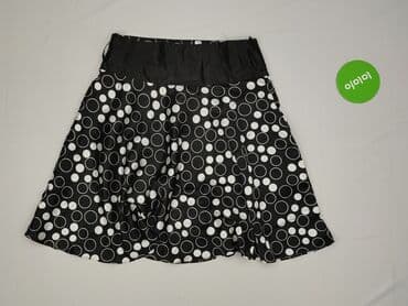 spódnice czarne w białe groszki: Спідниця жіноча, розмір L — 4