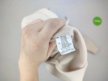 taranko outlet: Damska bluza/sz shirtowa z kapturem, beżowa, Made in Italy - Fason — 4