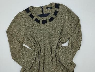 szara bluzki oversize: Bluzka damska, rozmiar 4XL — 1