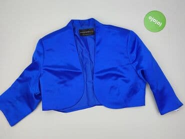 srebrne bolerko do sukienki: Narzutka damska, rozmiar M — 6