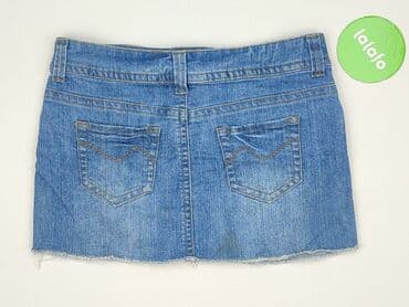spódniczka dżinsowe z wysokim stanem: Tally Weijl, Spódnica damska, rozmiar M — 3