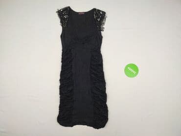 srebrne sukienki na imprezę: Women`s dress, size XS (EU 34) — 2