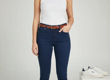 jeansy damskie lee cooper: Denim Co, Jeansy damskie, rozmiar M — 6