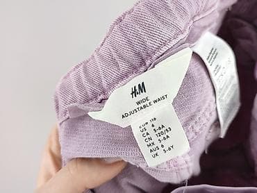 krótkie spodenki hm: Spodnie materiałowe, H&M, 5-6 lat, 116, stan - Bardzo dobry — 5