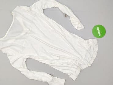 sweter z przezroczystymi rękawami: Bluzka damska, rozmiar M — 3