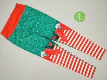 hello kitty spodnie świąteczne: Legginsy Sportowe damskie, rozmiar M — 2