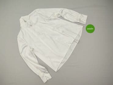 biała jedwabna bluzka damska: Bluzka damska, rozmiar M — 3