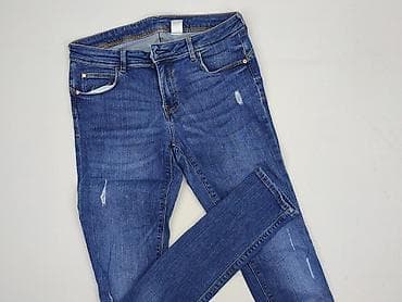 jeansy panterka: H&M Basic, Jeansy damskie, rozmiar M — 1