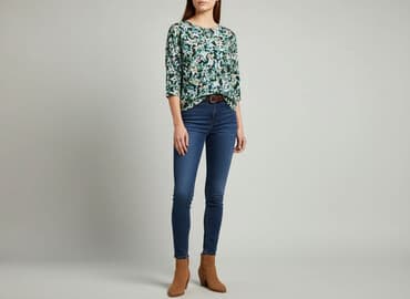 zara bluzki basic: Zavanna, Bluzka damska, rozmiar M — 1