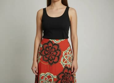 czerwona spódnica mohito: Monsoon, Spódnica damska, rozmiar L — 6