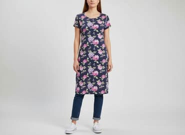 allegro sukienki damskie midi: Tom Rose, Sukienka damska, rozmiar L — 7