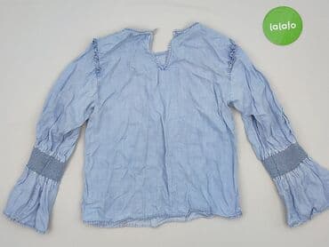 niebieska bluza pull and bear: Zara, Bluzka damska, rozmiar XS — 3