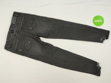 woskowane legginsy z wysokim stanem zara: Stradivarius, Jeansy damskie, M — 3