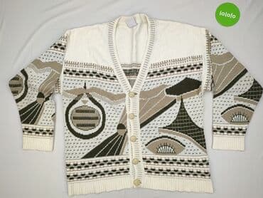 sweter na guziki: Kardigan damski, rozmiar 6XL — 2