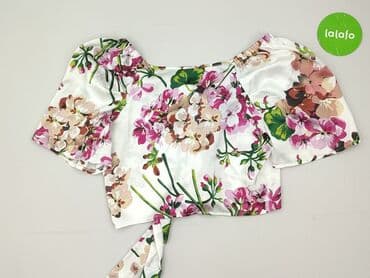 bluzki z kwiacistym wzorem: Top damski, rozmiar S — 3