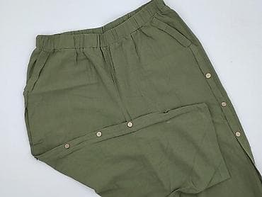 Spodnie materiałowe damskie, rozmiar 2XL — 1