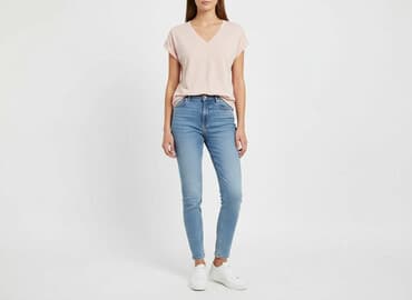 sinsay t shirty damskie: Sinsay, T-shirt damski, rozmiar S — 7