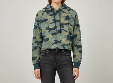 bluzy damskie markowe wyprzedaż: H&M Divided, Bluza z kapturem damska, rozmiar S — 6