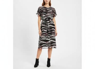 sukienka z dekoltem w serek h m: H&M, Women`s dress, size S — 1