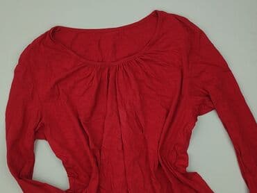 biala bluzka z dlugim rekawem: Bluzka damska, rozmiar M — 1