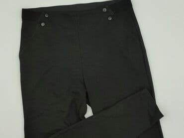 długie spodnie damskie dla wysokich: Beloved, Spodnie materiałowe damskie, rozmiar 2XL — 1