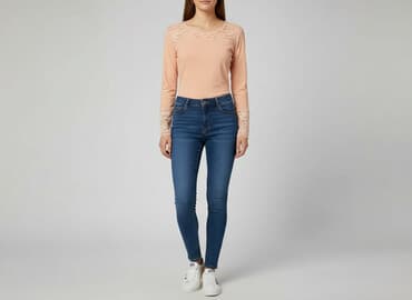 apricot bluzki: Bluzka damska, rozmiar S — 5