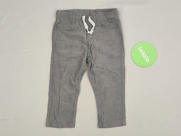 spodnie woskowane matowe: Material trousers, Coccodrillo, 1.5-2 years, 92, condition - Very good — 2