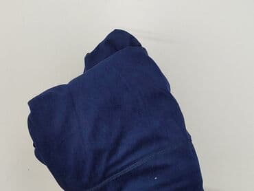 granatowa bluza h m: Velour, Bluza z kapturem damska, rozmiar L — 7