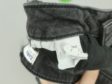 jeansy w panterkę zara: Jeansy damskie, rozmiar S — 4