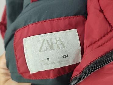 clothes cheap: Kurtka puchowa Zara, 9 lat, Tkaniny syntetyczne, stan - Bardzo dobry — 4