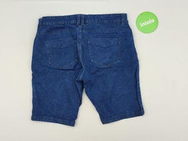 krótkie spodenki przed kolano jeansowe damskie: Szorty damskie, rozmiar M — 3