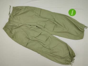 spodnie dresowe peak performance: Bershka, Spodnie cargo damskie, M — 2