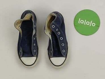 biale trampki koronkowe: Trampki Converse, 30, Używany — 2