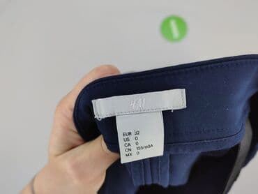 hm buty sniegowce: H&M, Spodnie materiałowe damskie, rozmiar 2XS — 4