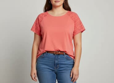 bluzki z krótkim rękawem plus size: Matalan, Bluzka damska, rozmiar XL — 1