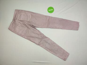 calzedonia spodnie z wysokim stanem: Material trousers for women, size M — 4
