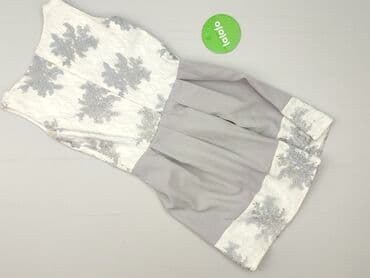 srebrna sukienki na wesele: Sukienka damska, rozmiar S — 4