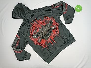 bluzy metalowe: Bluza z kapturem dla mężczyzn, rozmiar M — 3