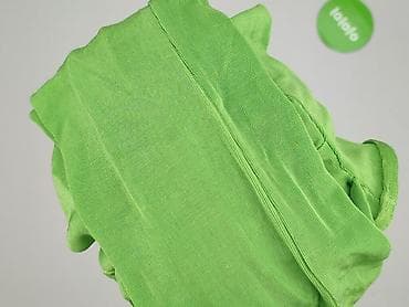 flared jeans: Material trousers for women, size L — 4