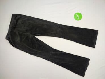 Women: Material trousers for women, size S (EU 36) — 3