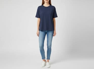 t shirty niebieski: T-shirt damski, rozmiar M — 1